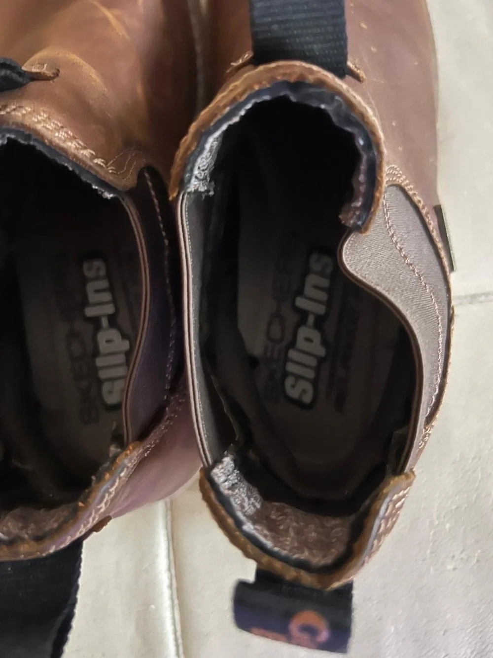 Georgia boot  Men's Brown Chukka Slip-On Boots